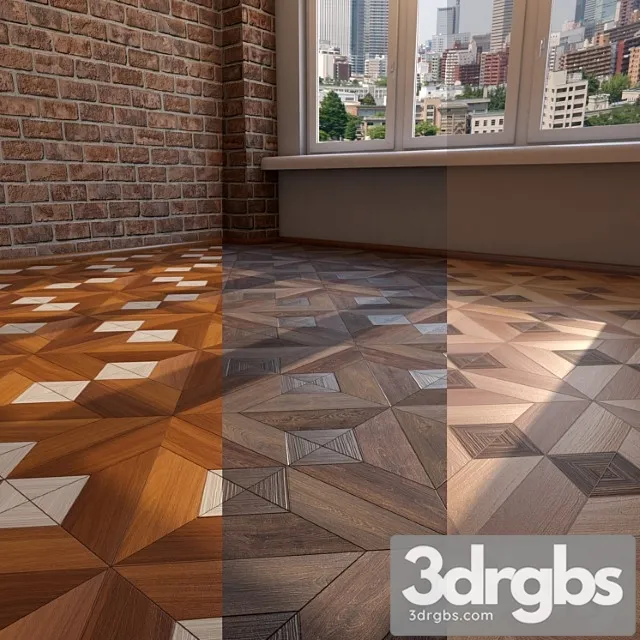 Modular Parquet 3D Model Download