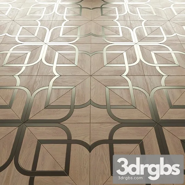 Modular parquet finex arte tech 3D Model Download