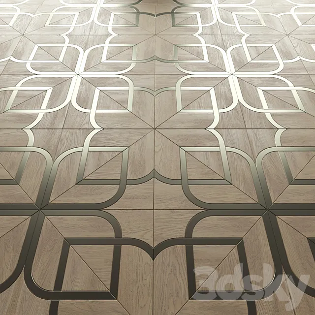 MODULAR PARQUET FINEX ARTE TECH 3D Model