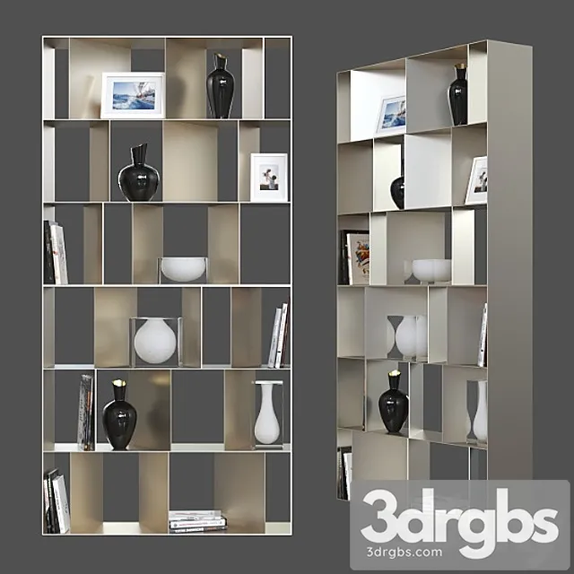 Modular shelving cattelan italia nautilus. 2 3D Model Download Modular shelving cattelan italia nautilus. 2 3D Model Download