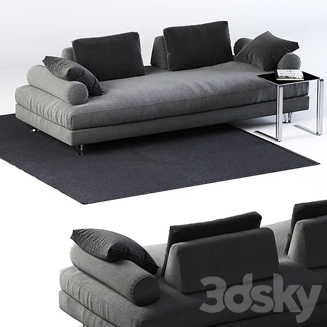 Modular sofa Dema Fly 2 3DModel Modular sofa Dema Fly 2 3DModel