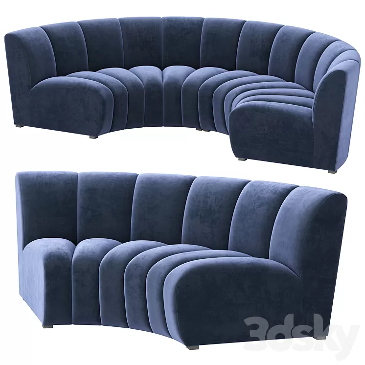 Modular Sofa Lando \/ Eichholtz 3D Model Free Download