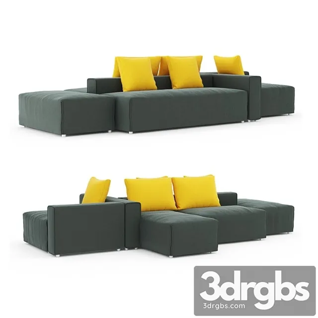 Modular sofa montis domino 2 3D Model Download Modular sofa montis domino 2 3D Model Download