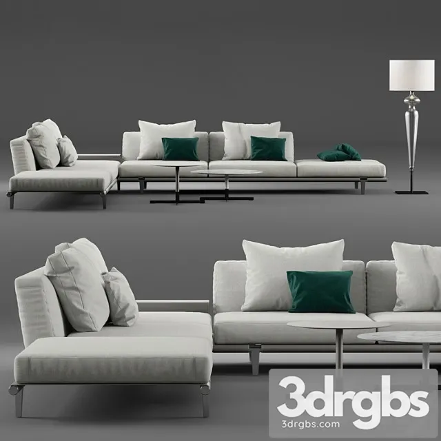 Modular sofa poltronafrau-let it be 2 3D Model Download Modular sofa poltronafrau-let it be 2 3D Model Download