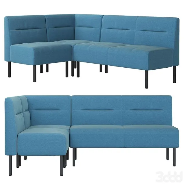 Modular sofa Sange Divan.ru 3D Model Modular sofa Sange Divan.ru 3D Model