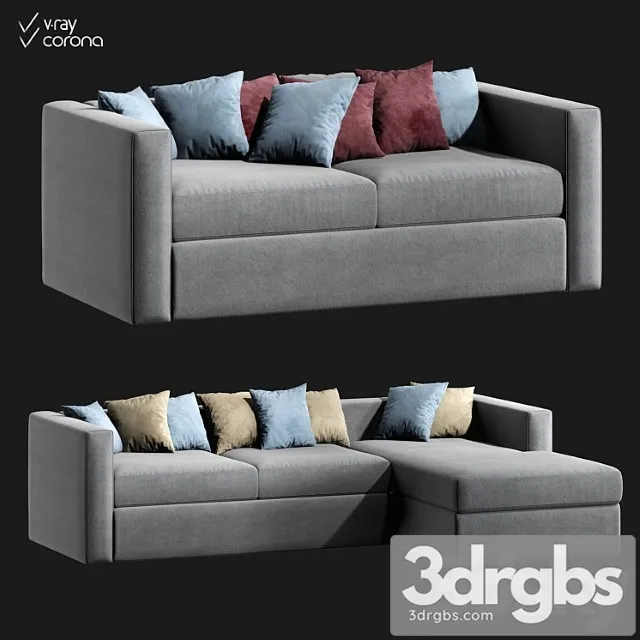 Modular Sofas Yamni Lounge 3D Model Download Modular Sofas Yamni Lounge 3D Model Download