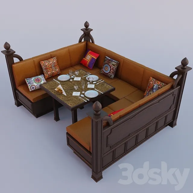 module for restaurant 3D Model