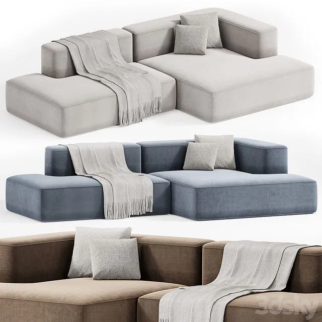 Modulli divan Leman Modular sofa Leman 3D Model Modulli divan Leman Modular sofa Leman 3D Model