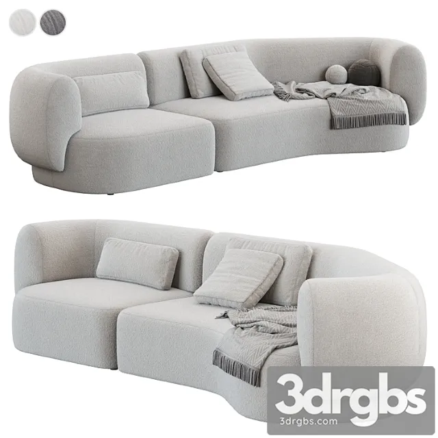 Modulnyi Divan Hug Modular Sofa Composition 01 3D Model Download Modulnyi Divan Hug Modular Sofa Composition 01 3D Model Download