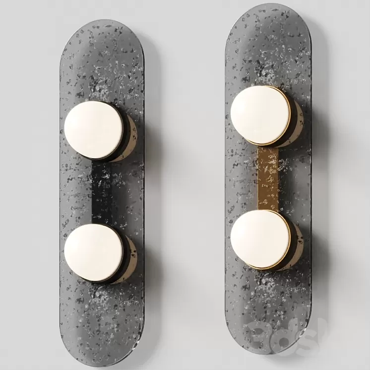 Modulo wall twin by CTO Lighting 3D Model Free Download