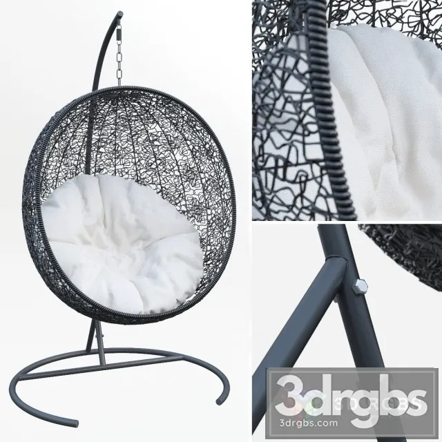 Modway Hide Sunbrella Swing Outdoor Patio Lounge Chair Without Stand 3D Model Download Modway Hide Sunbrella Swing Outdoor Patio Lounge Chair Without Stand 3D Model Download