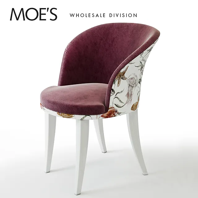 MOE’S Custom Beach Club Dining Chair 3DModel