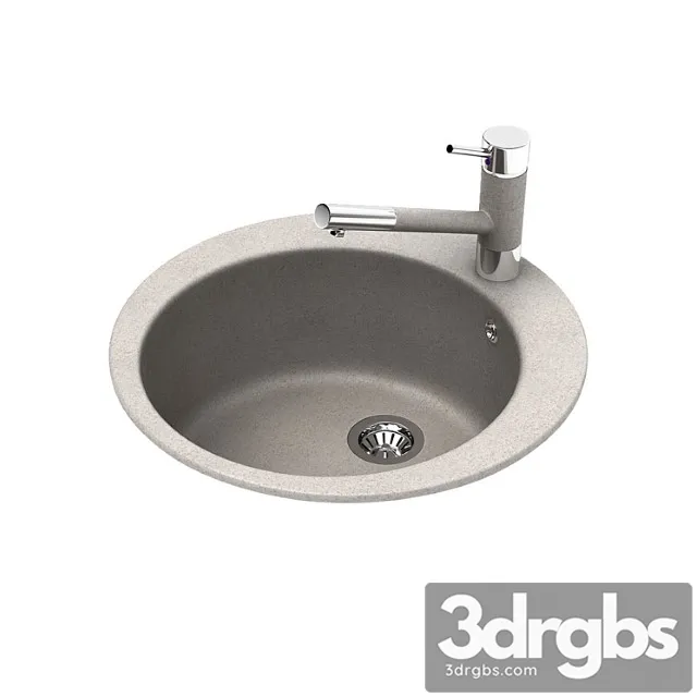 Moika Aquasanita Sr 100 Smiesitiel Aquasanita 2765 3D Model Download