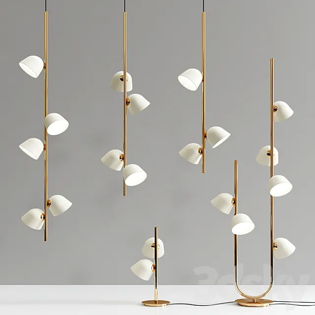 Moira Furstenberg Collections – 5 types 3D Model