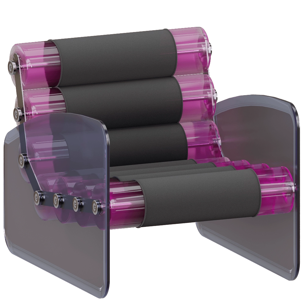 MOJOW Design – Armchair MW03 3D Model MOJOW Design – Armchair MW03 3D Model