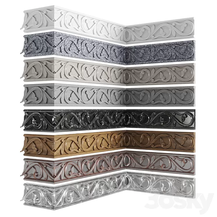 Molding 3D Model Free Download Molding 3D Model Free Download