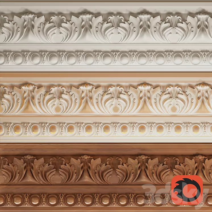 Molding for CNC 3D Model Molding for CNC 3D Model