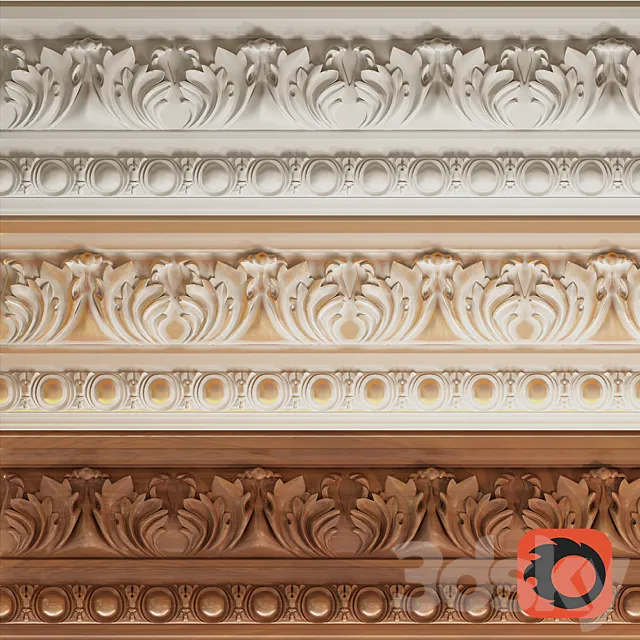 Molding for CNC 3DModel Molding for CNC 3DModel