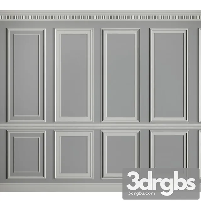 Moldings On The Walls 3D Model Download