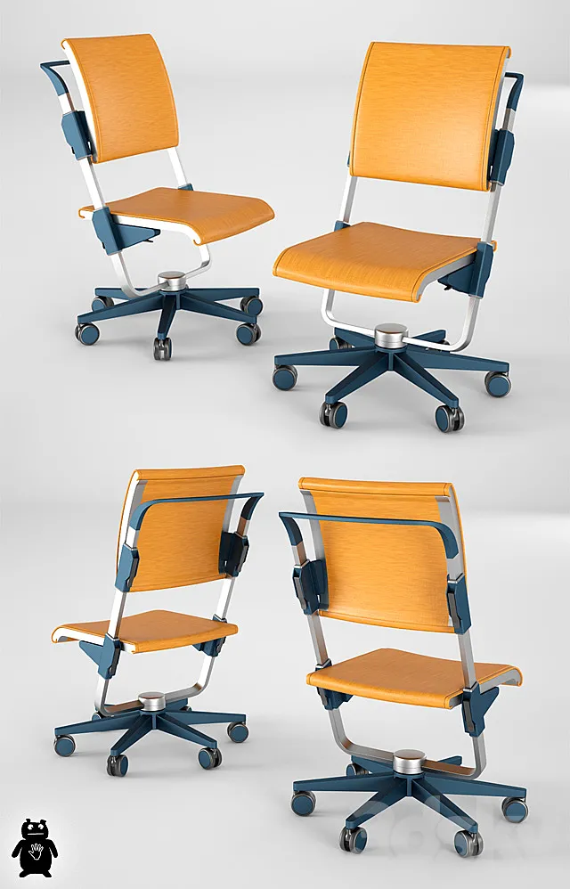 Moll Scooter 3D Model