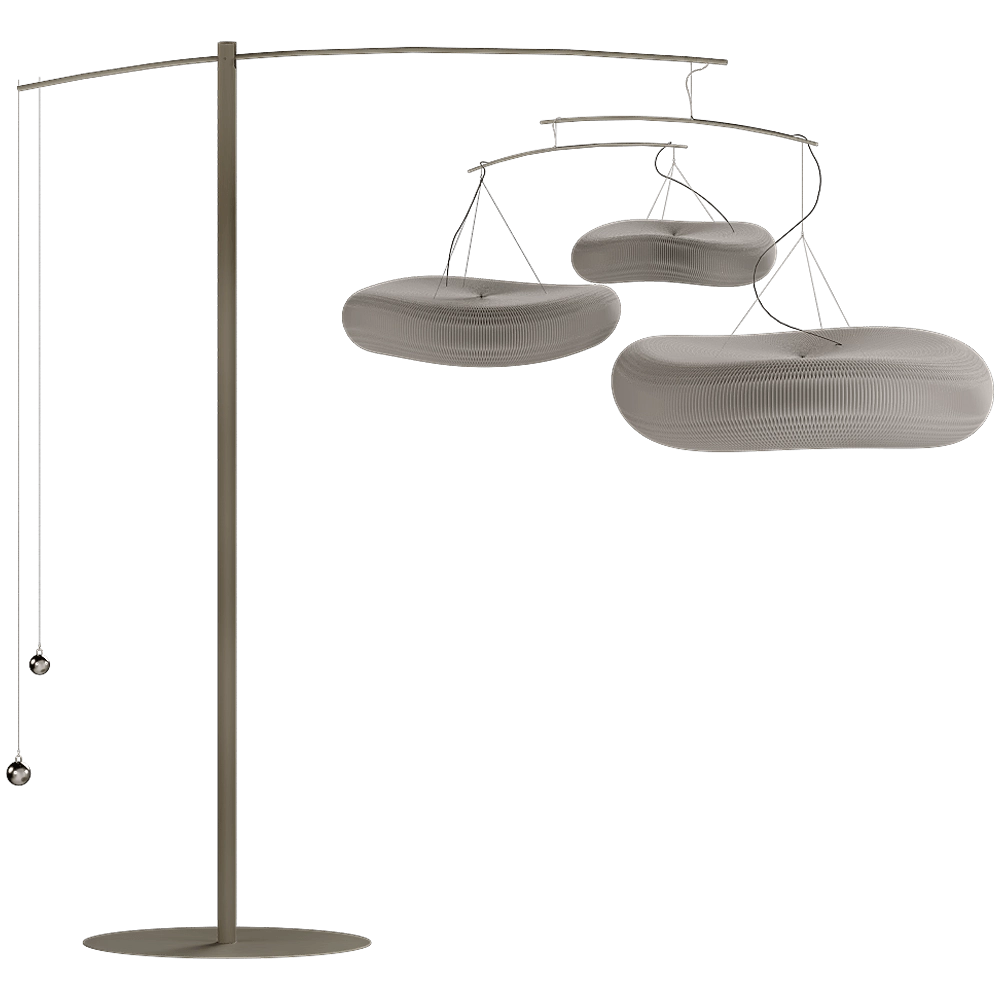 Molo – Floor lamp Cloud Mast Large 3D Model