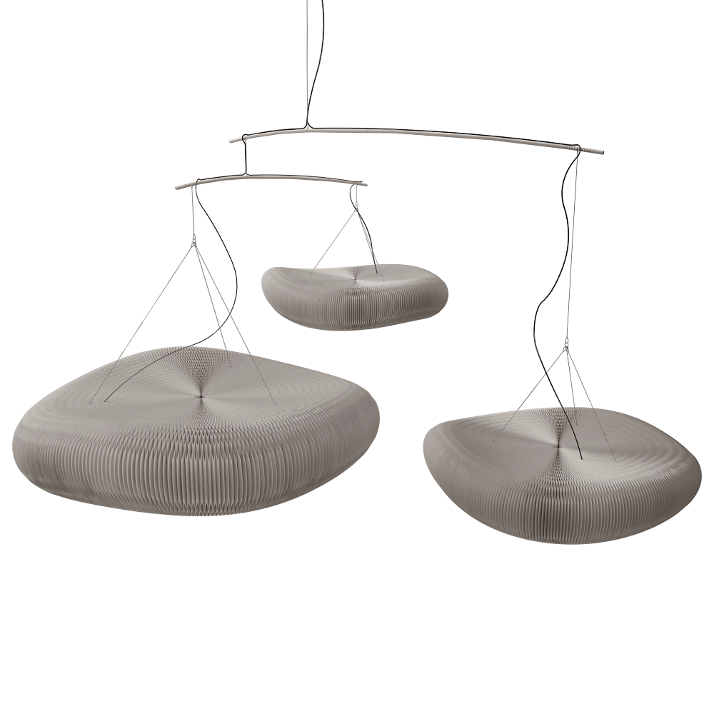 Molo – Pendnat lamp Small Cloud Mobile 3D Model Molo – Pendnat lamp Small Cloud Mobile 3D Model