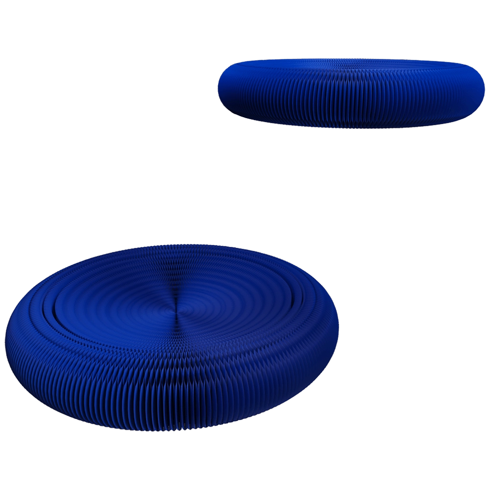 Molo – Softseating Folding Paper lounger 3D Model