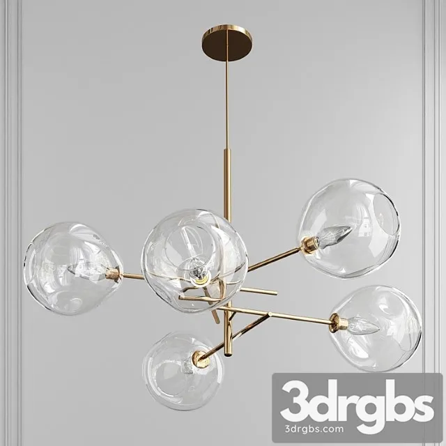 Molten Chandelier 2 3D Model Download