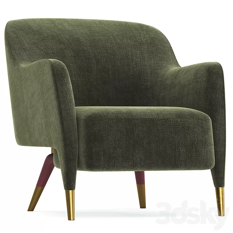 Molteni armchair 3D Model Free Download Molteni armchair 3D Model Free Download