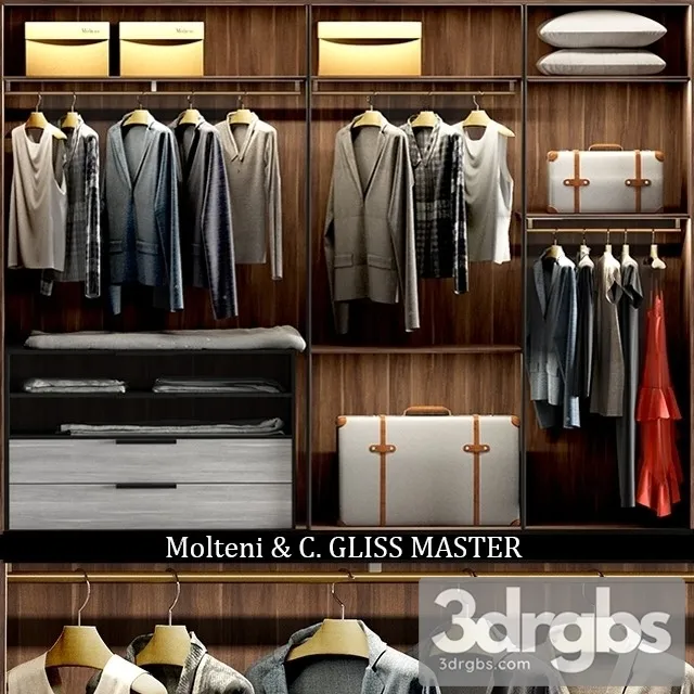 Molteni  C Gliss Master 3D Model Download