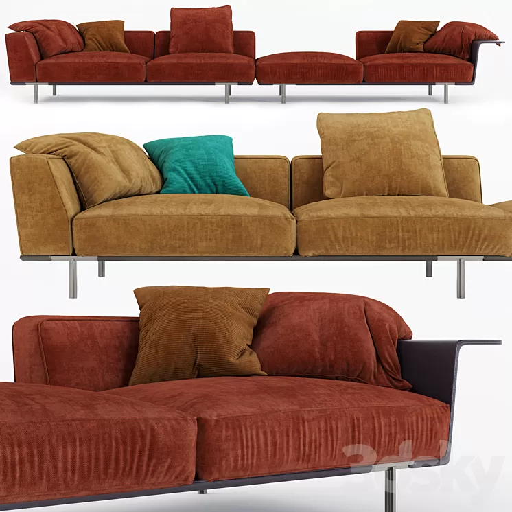 Molteni & C – Gregor Sofa 3D Model