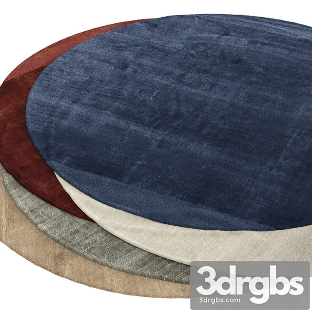 Molteni C Hem Rug Round 3D Model Download