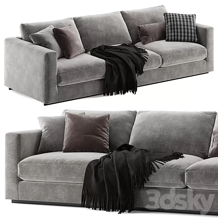 Molteni & C Reversi 14 sofa 3D Model