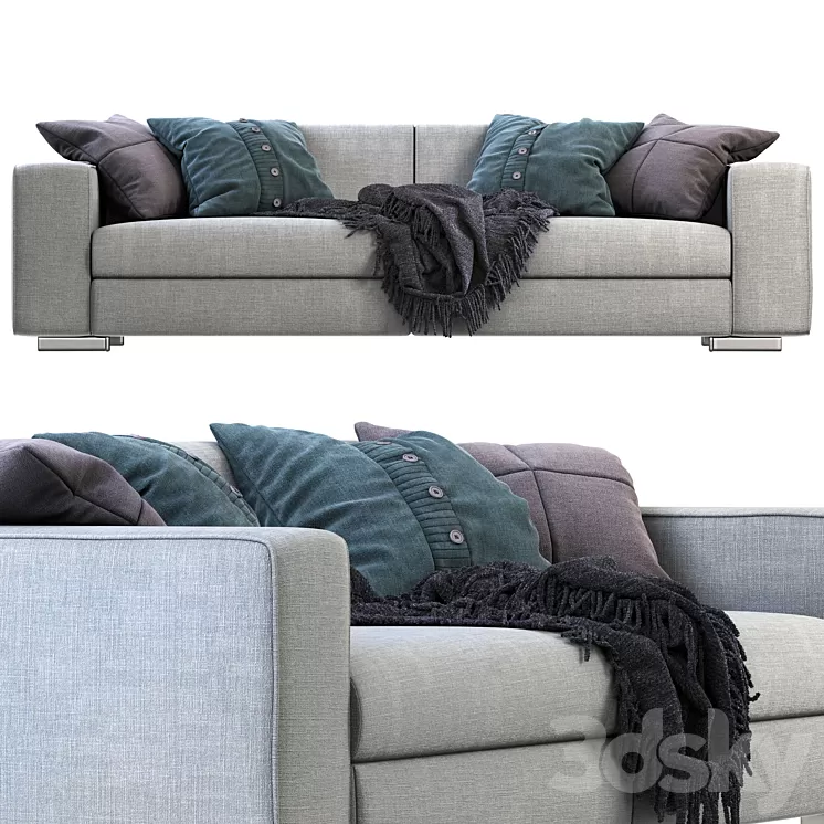 Molteni & C Sofa Turner 3D Model