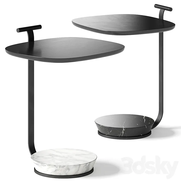 Molteni & C. Surf Coffee Table 3D Model Free Download