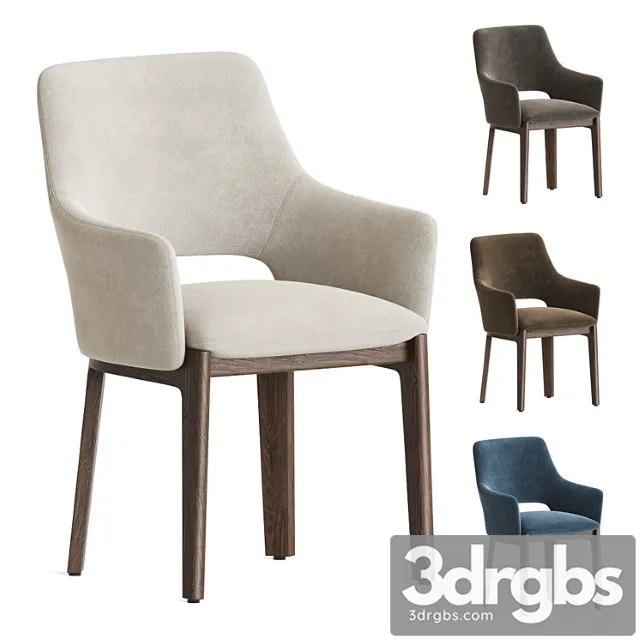 Molteni Devon Dining Chair 3D Model Download Molteni Devon Dining Chair 3D Model Download