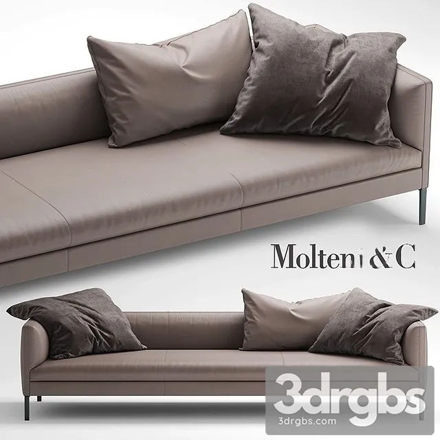 Molteni Sofa Paul Sofa 01 3D Model Download Molteni Sofa Paul Sofa 01 3D Model Download