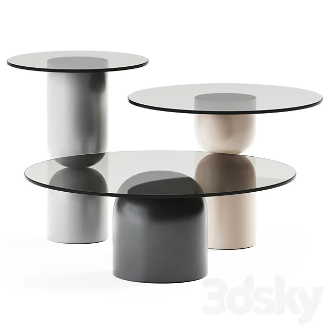 Moma Coffee Tables Ana Roque Interiors 3DModel