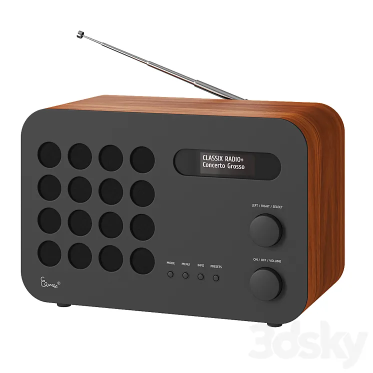 MoMA's Eames Radio 3D Model Free Download