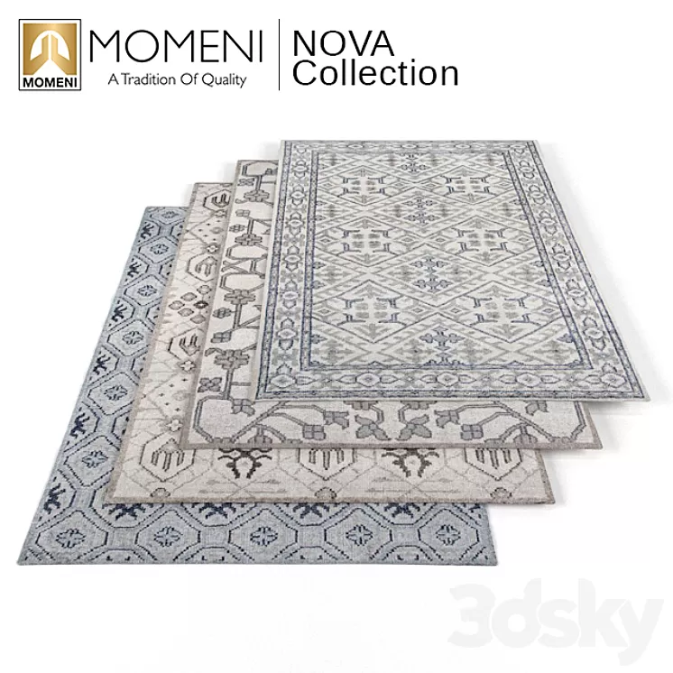 Momeni Nova collection 3D Model
