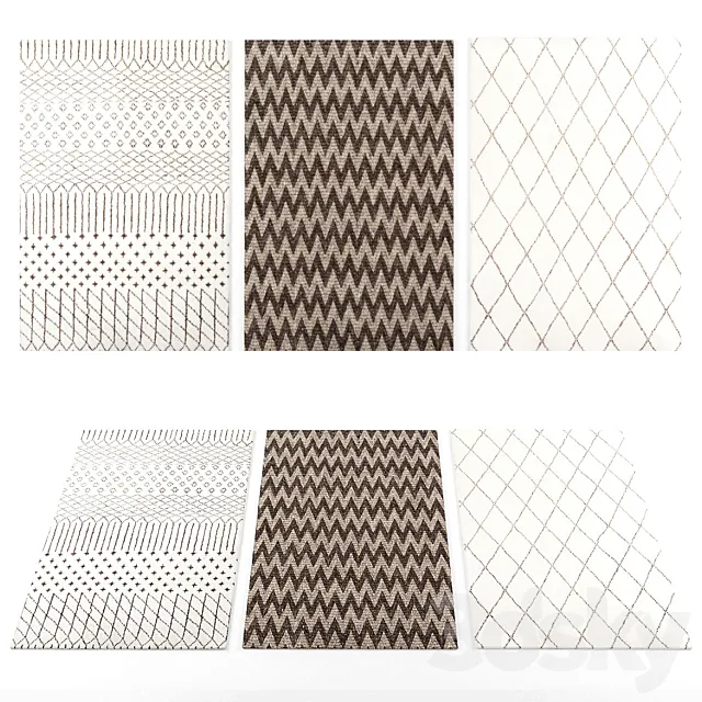 Momeni rugs 3D Model Momeni rugs 3D Model