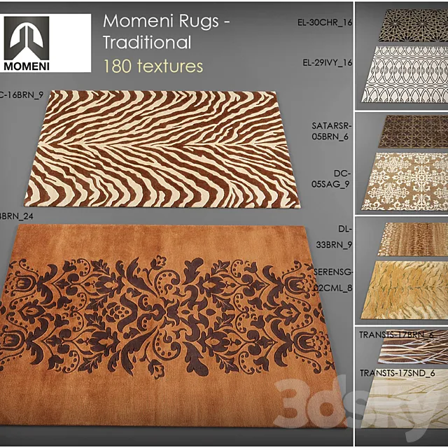 Momeni rugs – traditional 3DModel Momeni rugs – traditional 3DModel