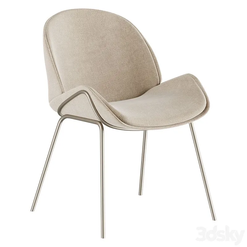 Momocca Chair 3D Model Momocca Chair 3D Model