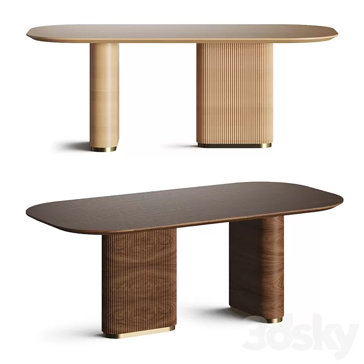 Momocca Dania Dining Table 3D Model Free Download Momocca Dania Dining Table 3D Model Free Download