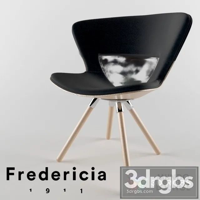 Mondo Louge Fredericia Chair 3D Model Download Mondo Louge Fredericia Chair 3D Model Download