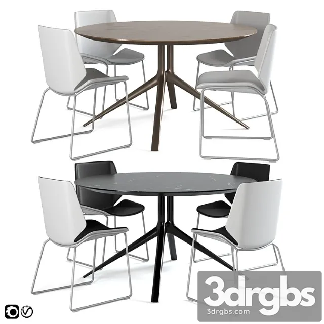 Mondrian Poliform Set01 3D Model Download