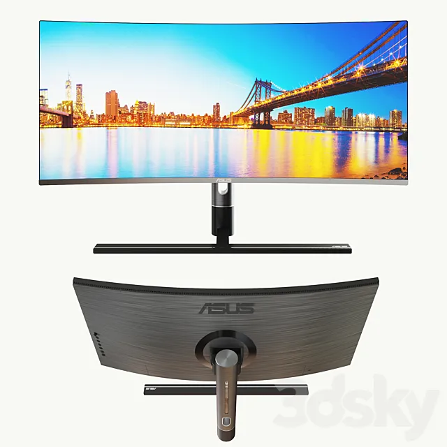 Monitor ASUS ProArt PA34VC 3D Model