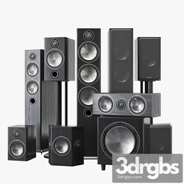 Monitor Audio Bronze 3D Model Download