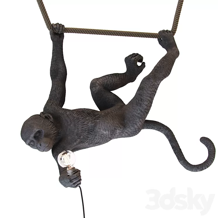 Monkey lamp swing 3D Model Monkey lamp swing 3D Model