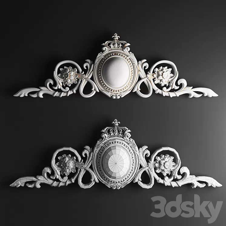 Monogram V2 3D Model Monogram V2 3D Model